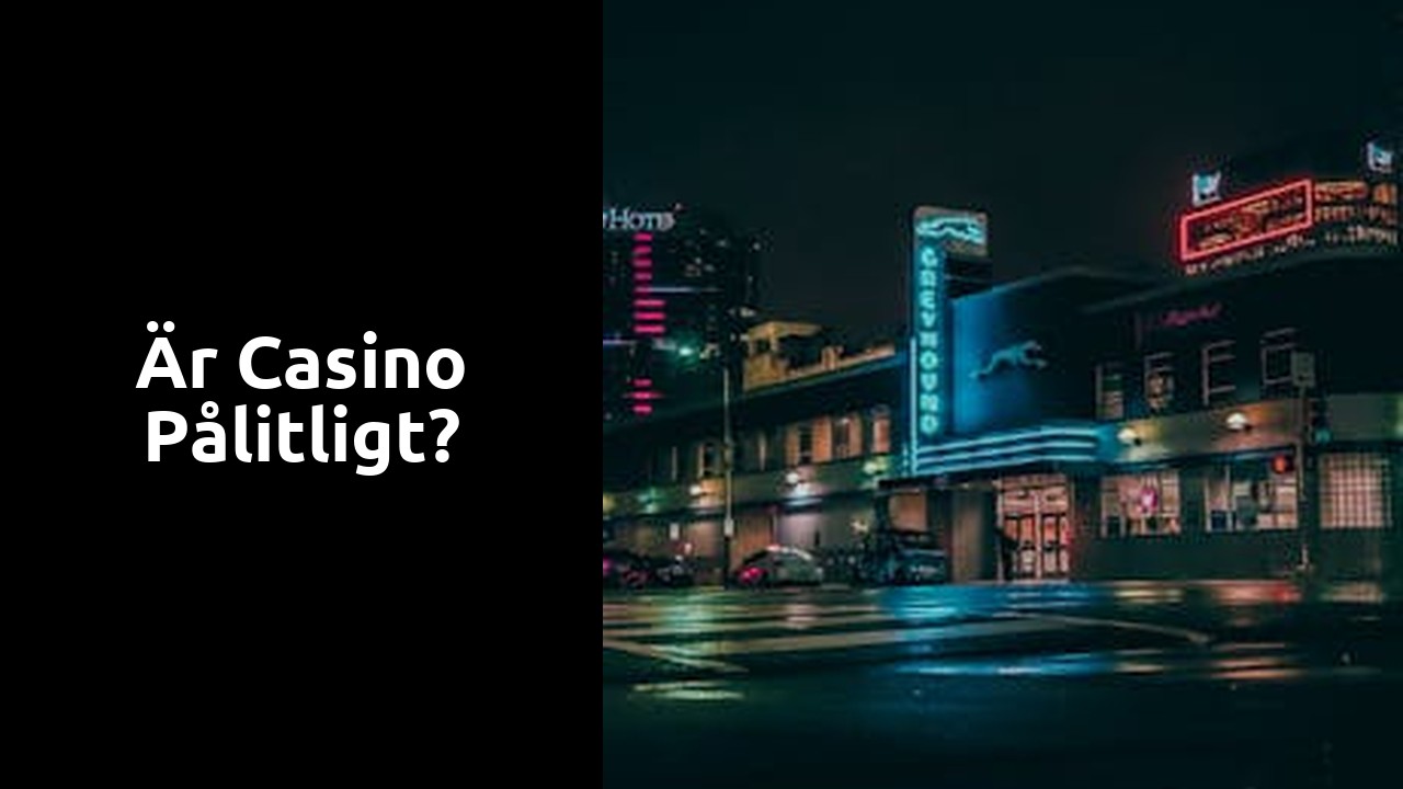 Är casino pålitligt?