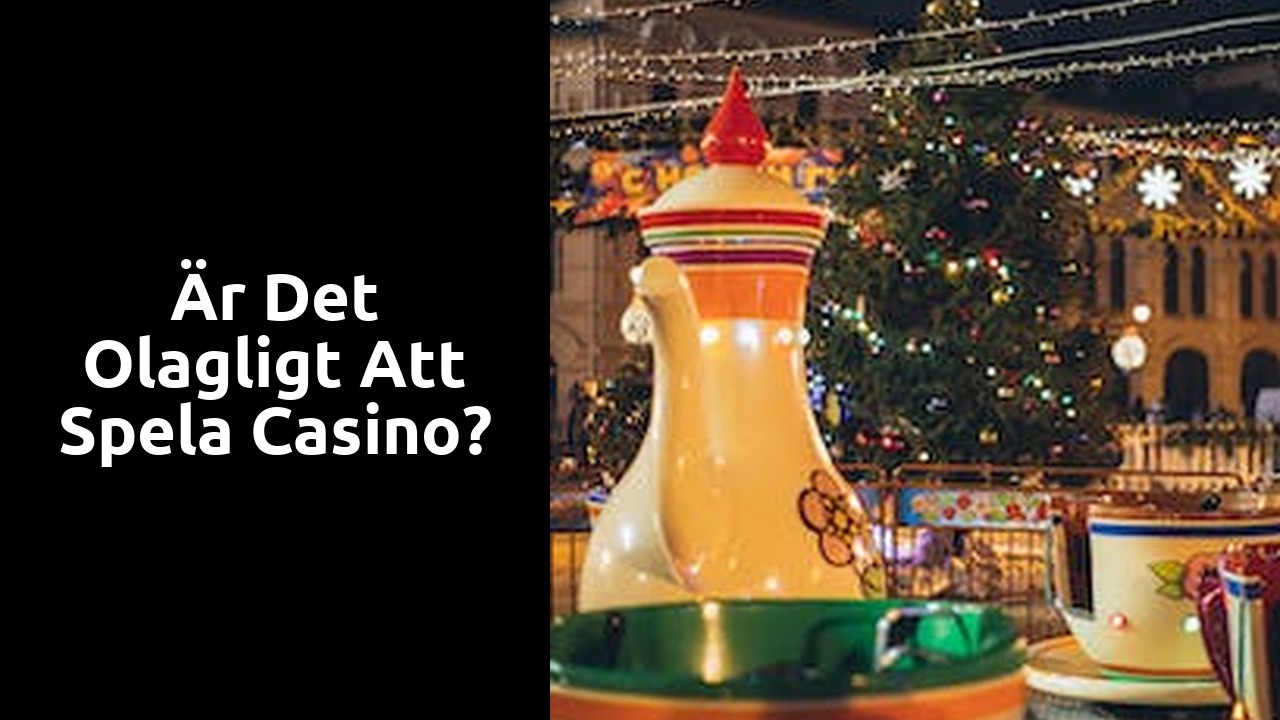 Är det olagligt att spela casino?