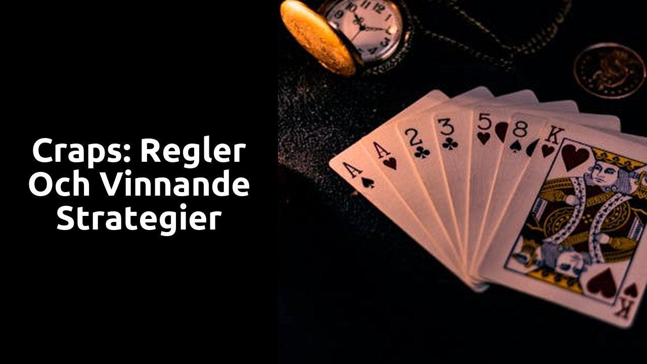 Craps: Regler och vinnande strategier