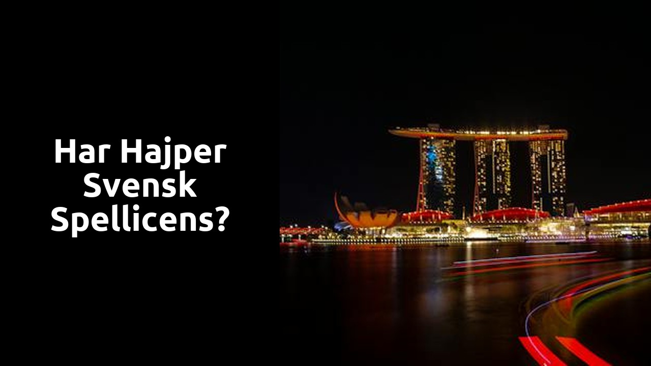 Har Hajper svensk spellicens?