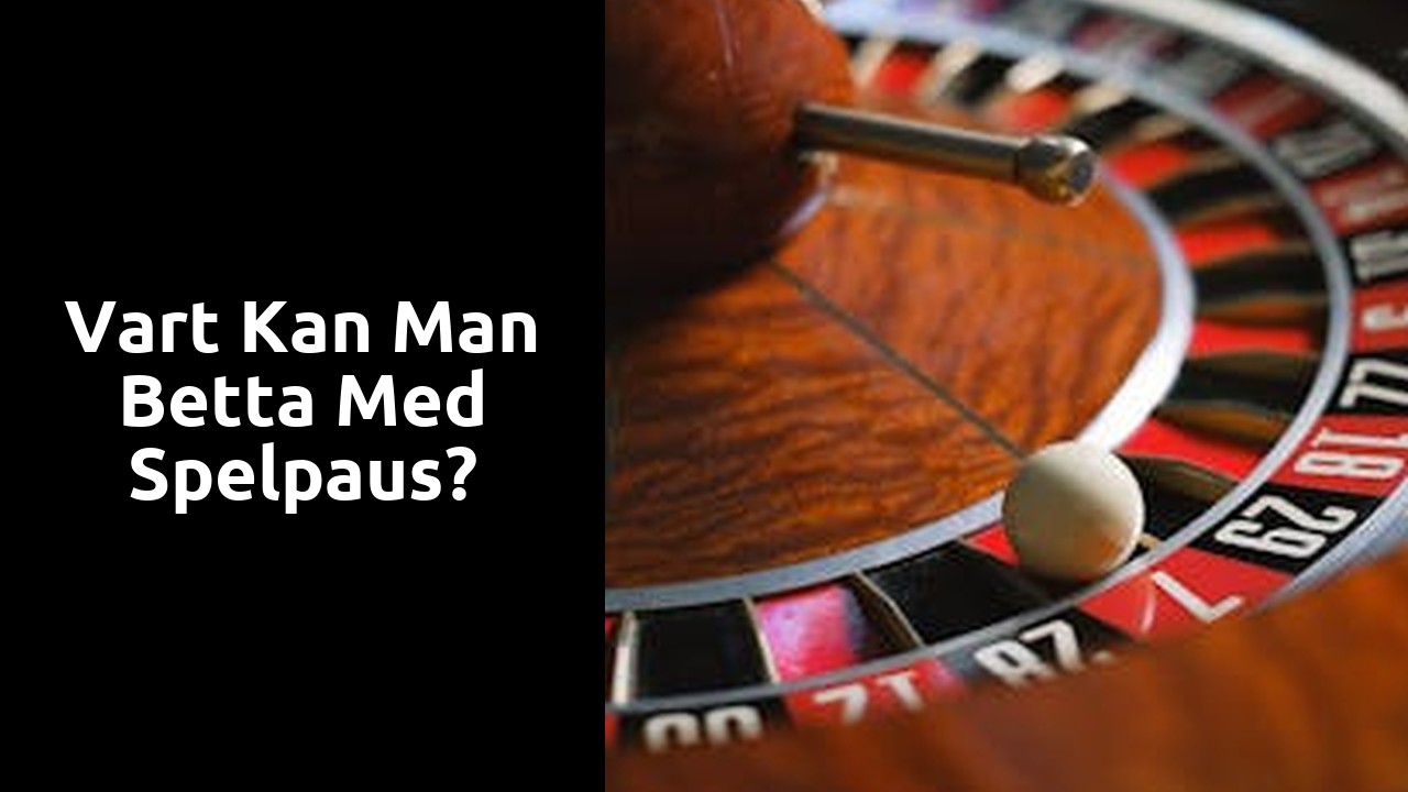 Vart kan man betta med Spelpaus?