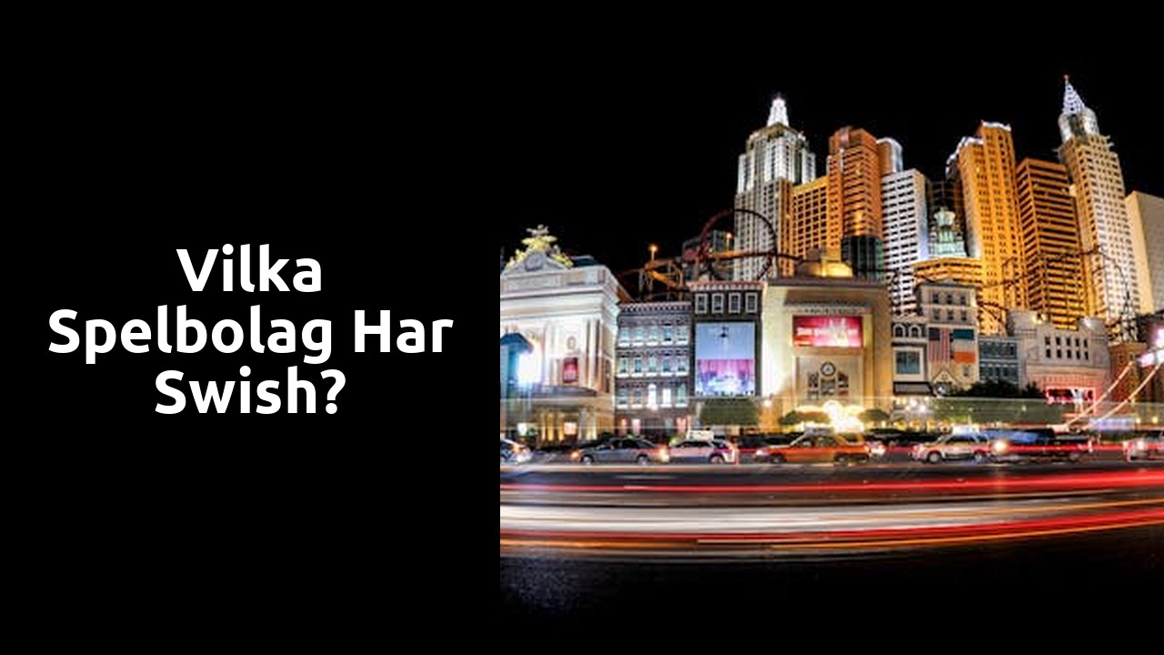 Vilka spelbolag har Swish?