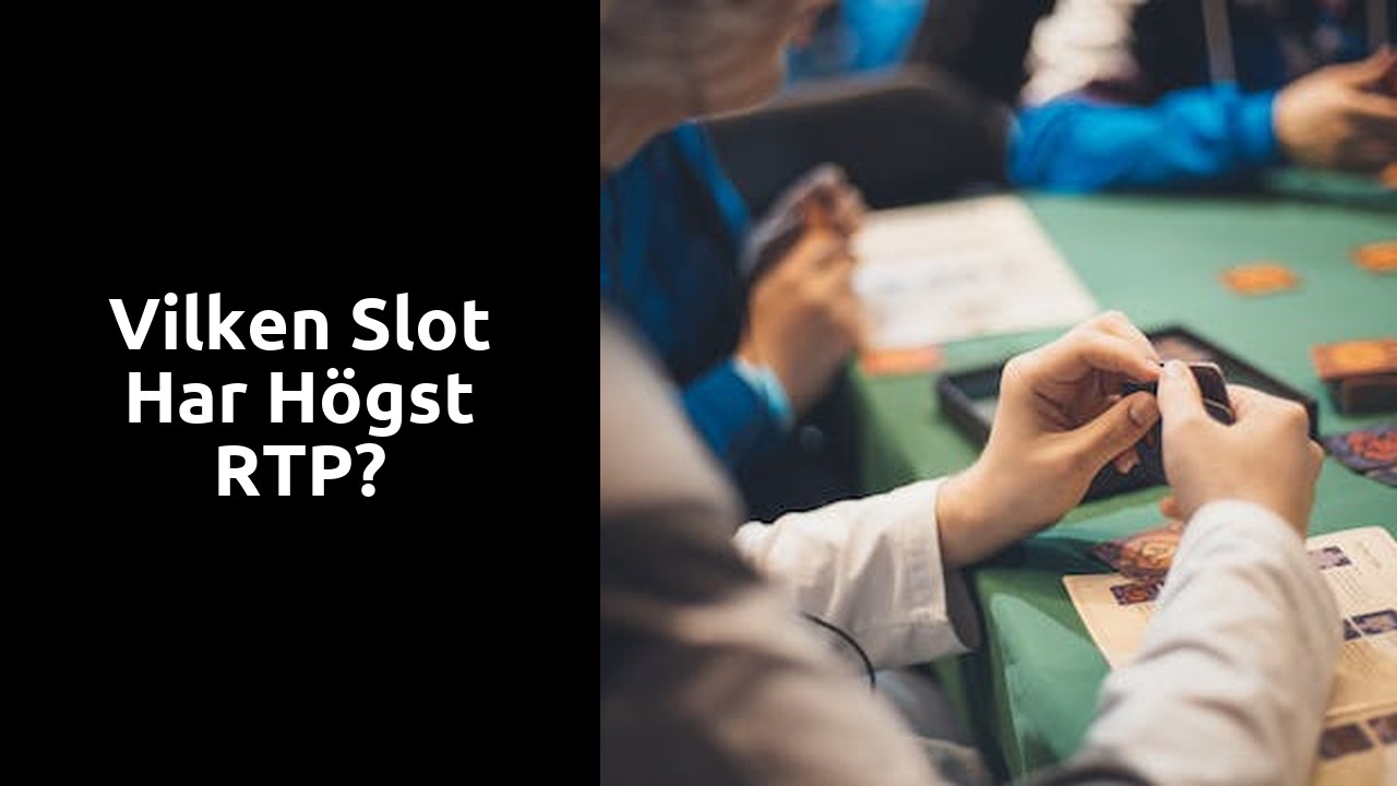 Vilken slot har högst RTP?